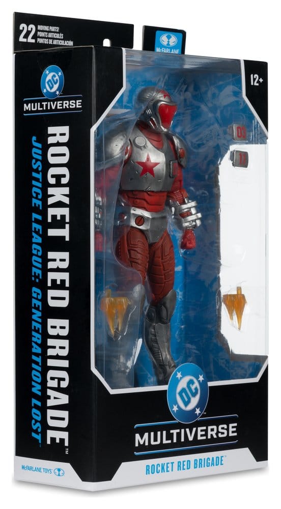Justice League: Generation Lost DC Multiverse Actionfigur Rocket Red Brigade 18 cm