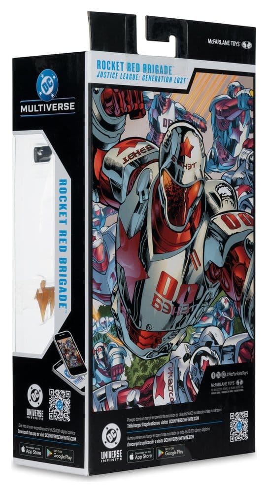 Justice League: Generation Lost DC Multiverse Actionfigur Rocket Red Brigade 18 cm