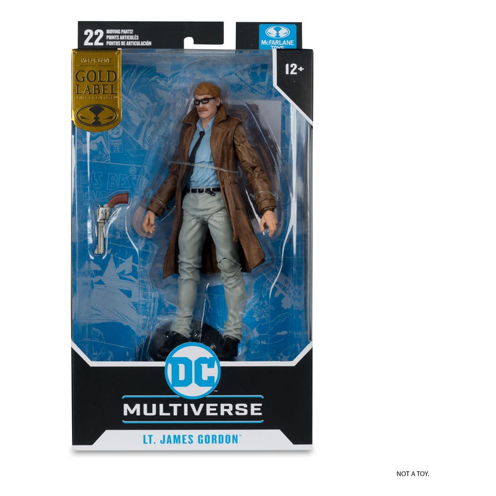 Batman Year One (Part 4) DC Multiverse Actionfigur Lt. James Gordon (Gold Label) 18 cm