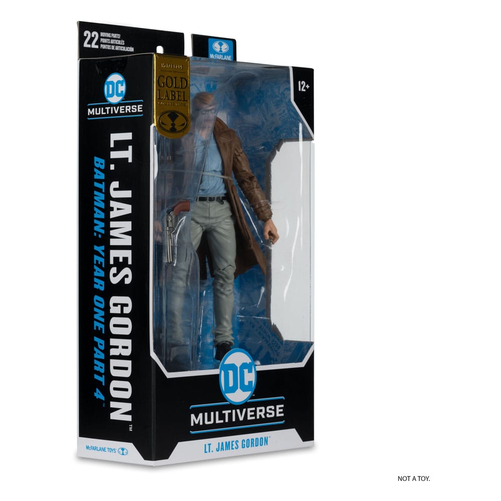 Batman Year One (Part 4) DC Multiverse Actionfigur Lt. James Gordon (Gold Label) 18 cm