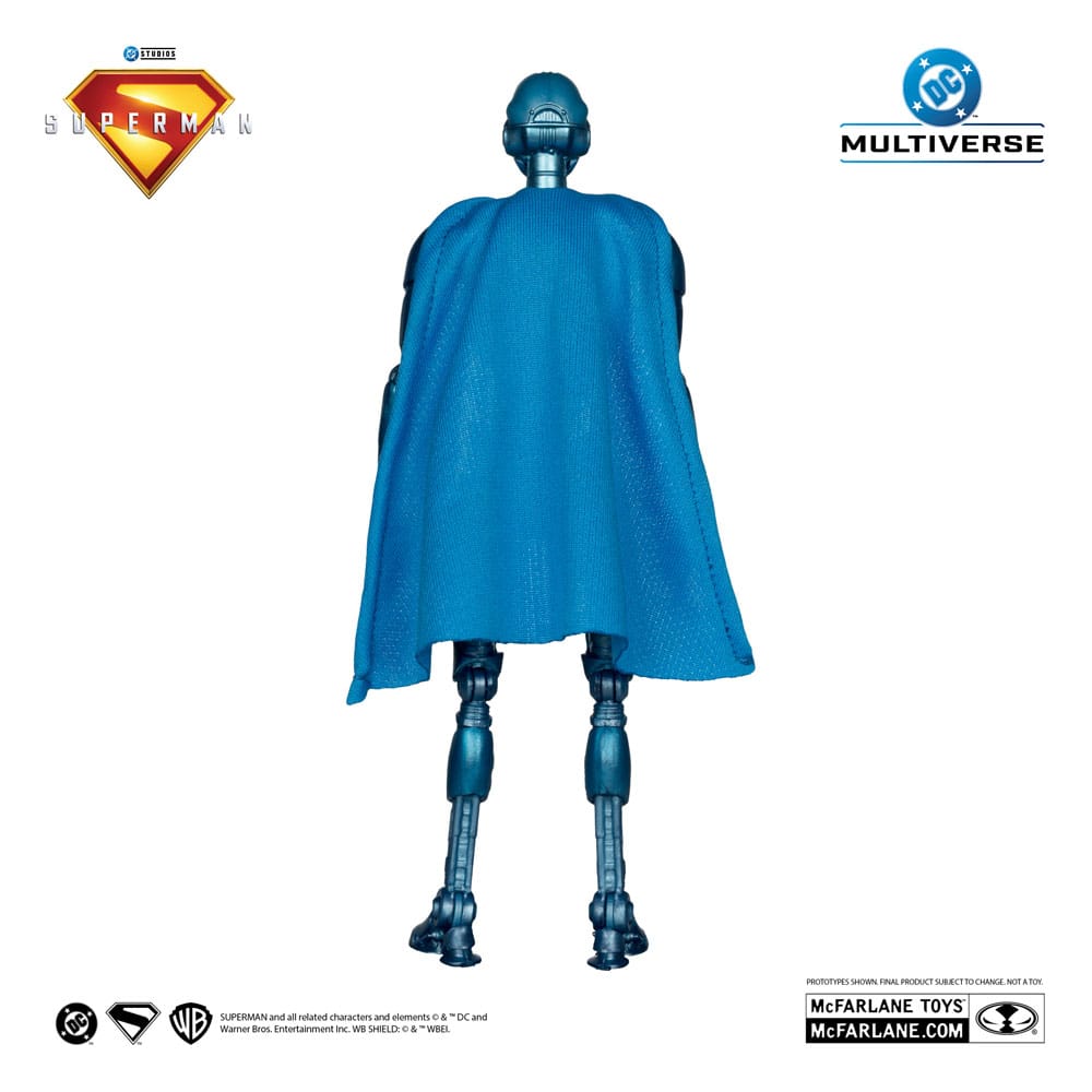 Superman (2025) DC Multiverse Deluxe Actionfigur Superman Robot (Red Platinum Edition) 18 cm