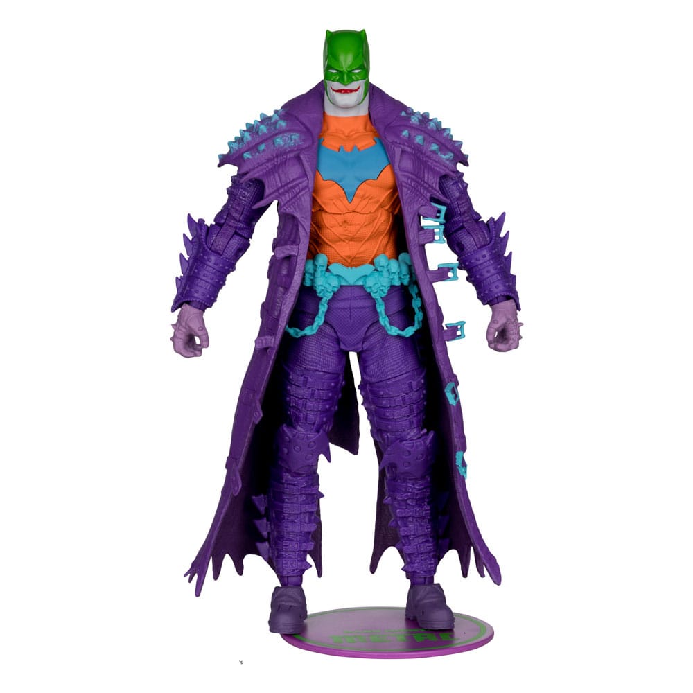 DC Multiverse Actionfigur Batman (Dark Nights: Death Metal) Jokerized (Gold Label) 18 cm