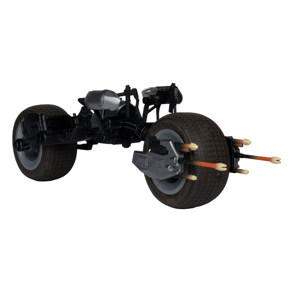 The Dark Knight DC Multiverse Actionfigur mit Fahrzeug Batman & The Batpod 18 cm