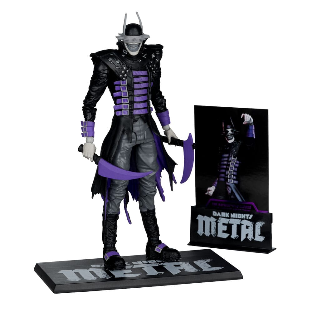 DC Multiverse Actionfigur The Batman Who Laughs (B&W with accent) (Gold Label) 18 cm