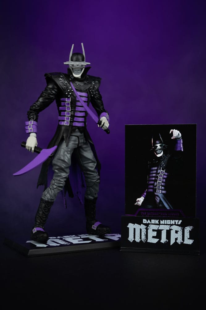 DC Multiverse Actionfigur The Batman Who Laughs (B&W with accent) (Gold Label) 18 cm