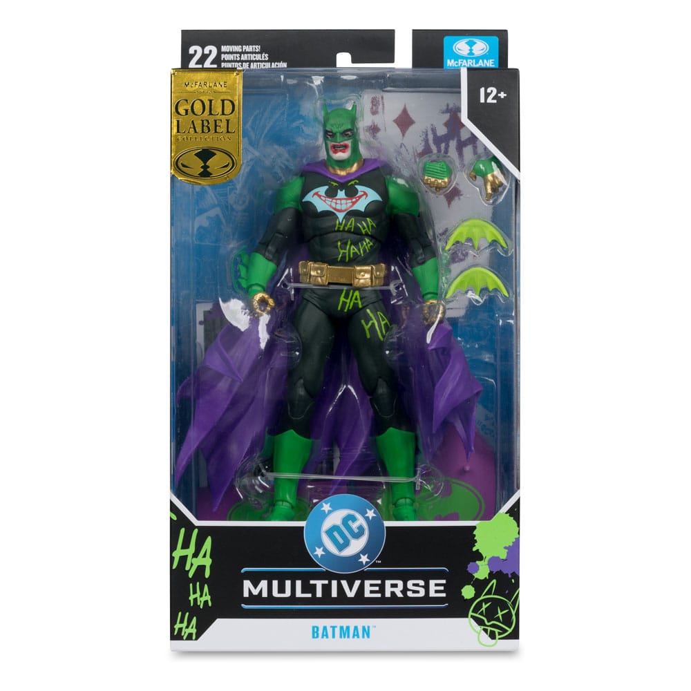 DC Multiverse Actionfigur Batman (Joker War) (Jokerized) (Gold Label) 18 cm