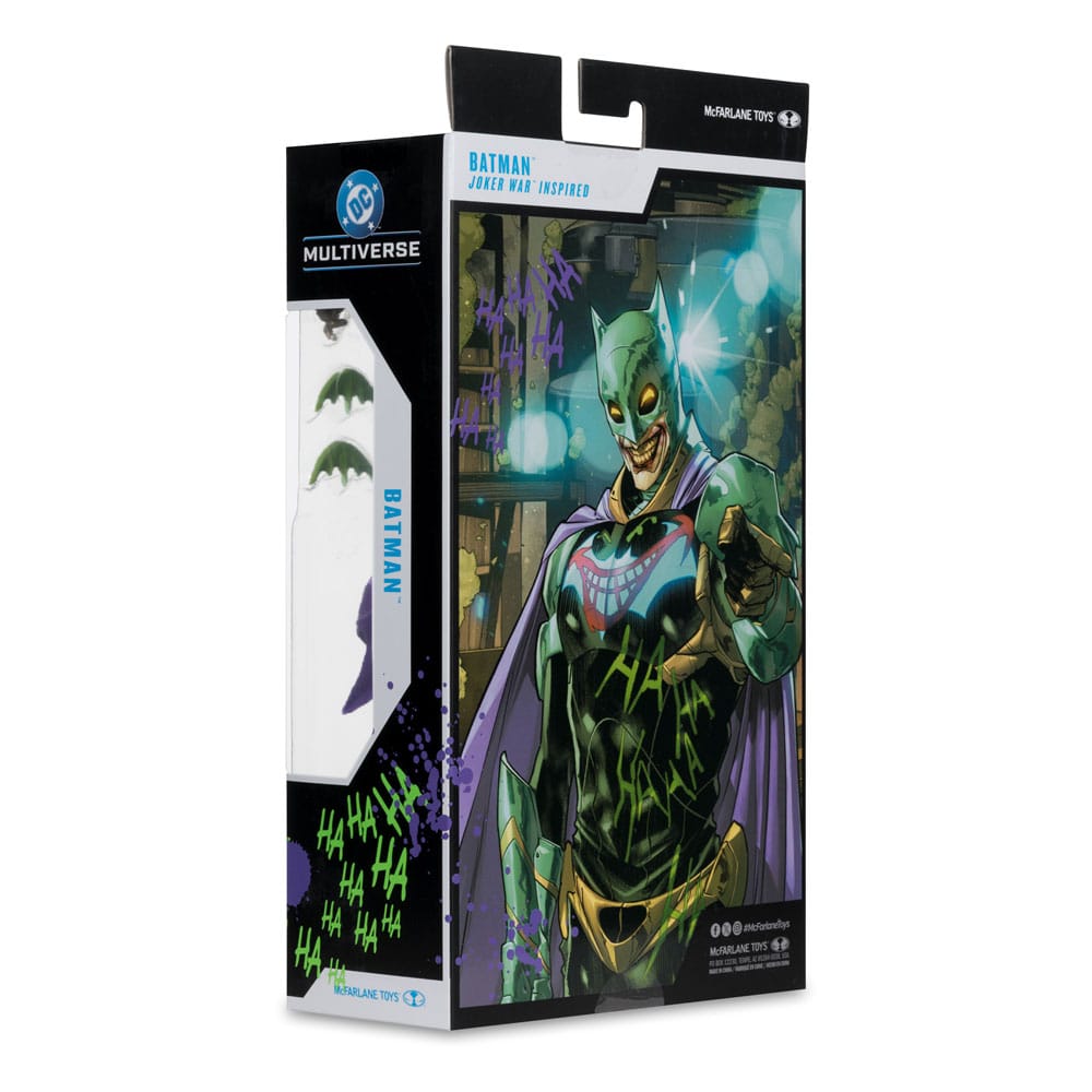 DC Multiverse Actionfigur Batman (Joker War) (Jokerized) (Gold Label) 18 cm