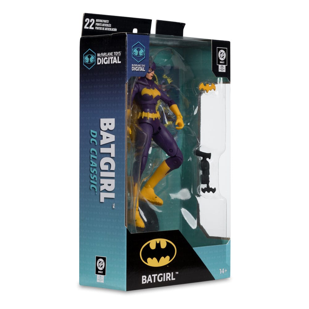 DC Direct McFarlane Toys Digital Actionfigur Batgirl (DC Classics) 18 cm
