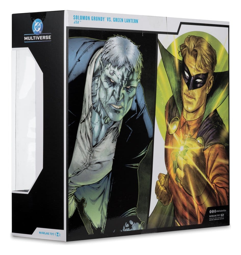 DC Multiverse Actionfiguren 2er-Pack Solomon Grundy vs Green Lantern 18 cm
