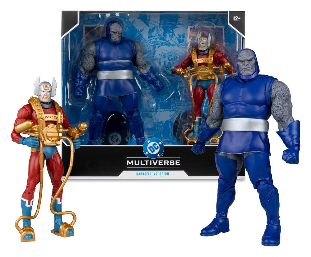 DC Multiverse Actionfiguren 2er-Pack Darkseid vs Orion (New Gods) 18 cm