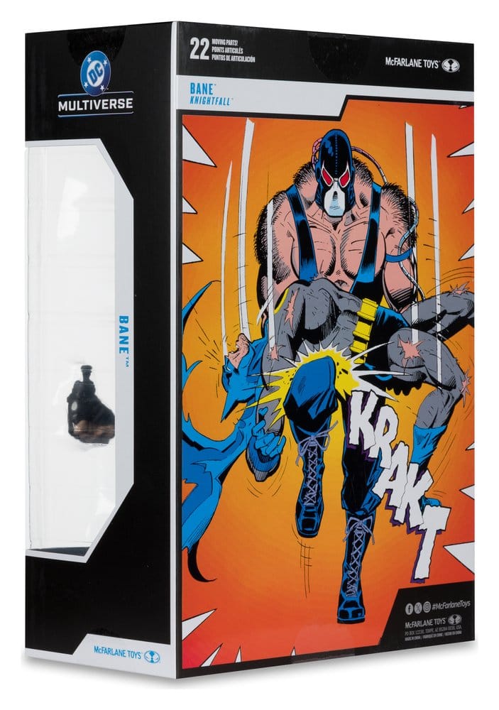 DC Multiverse Mega Actionfigur Bane (Knightfall) (Gold Label) 24 cm