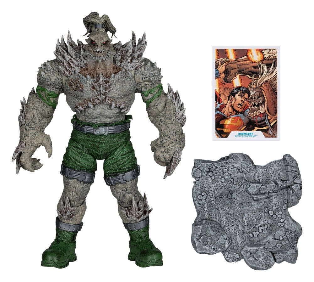 DC Multiverse Mega Actionfigur Doomsday (Death of Superman) (Gold Label) 24 cm