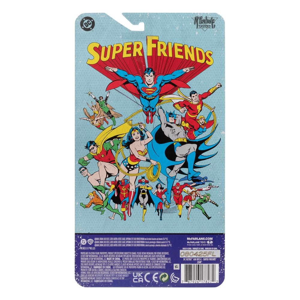 DC Retro Super Friends Actionfigur Zan 15 cm