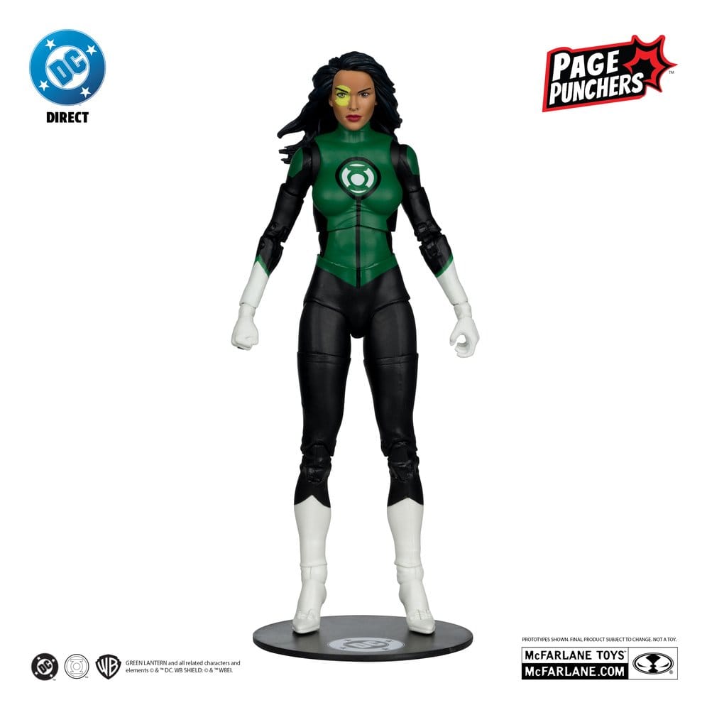 DC Direct Page Punchers Actionfigur Jessica Cruz (Green Lanterns # 48) (Red Platinum Edition) 18 cm