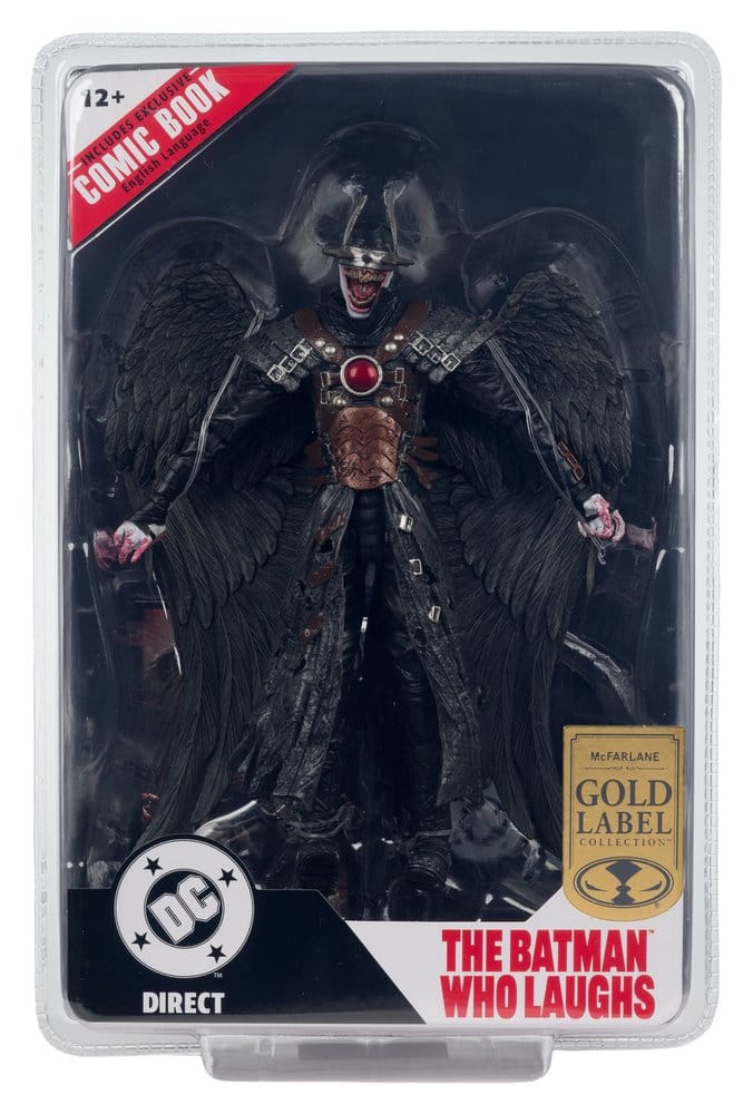 DC Direct Page Punchers Actionfigur The Batman Who Laughs (Hawkman #18) 18 cm (Gold Label)