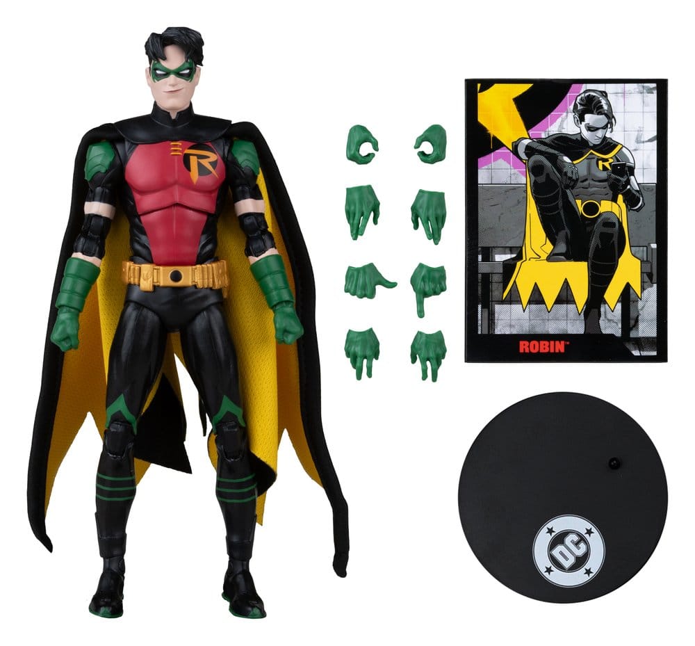 DC Direct Page Punchers Actionfigur Robin Tim Drake (Nightwing #81) (Red Platinum Edition) 18 cm