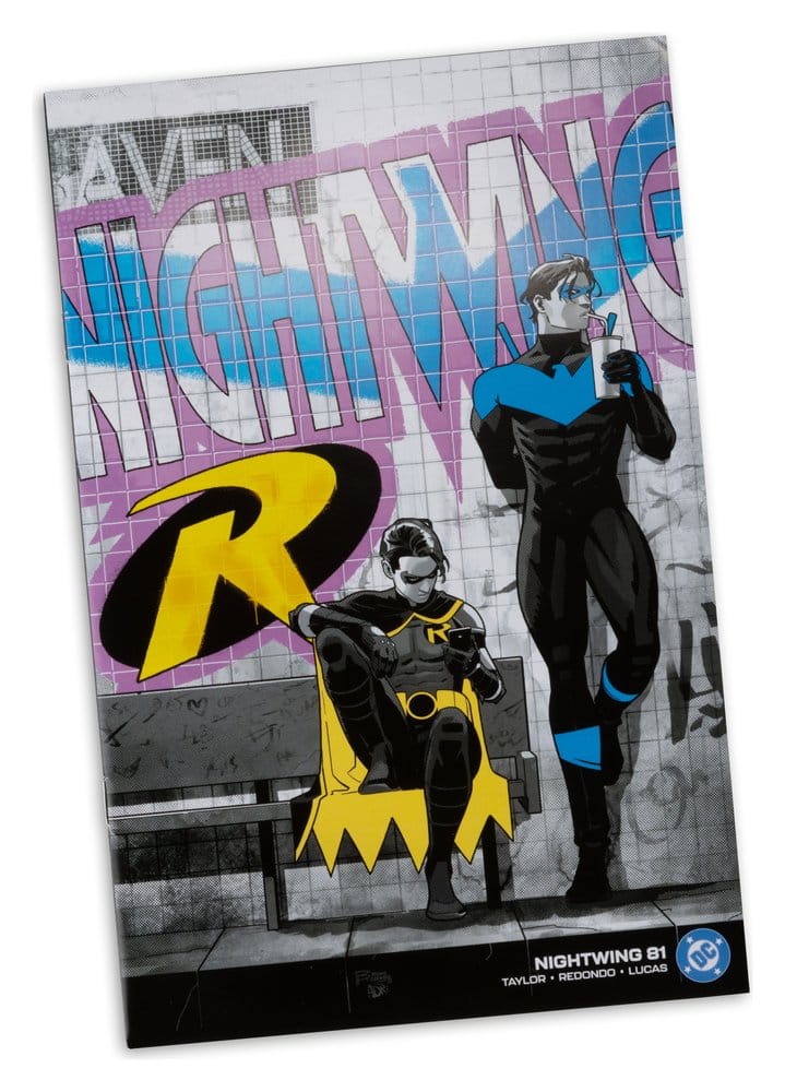 DC Direct Page Punchers Actionfigur Robin Tim Drake (Nightwing #81) (Red Platinum Edition) 18 cm