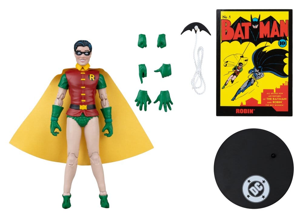 DC Direct Page Punchers Actionfigur Robin Dick Grayson (Batman #1) (Red Platinum Edition) 14 cm