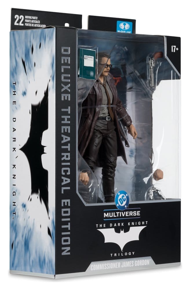 DC Multiverse Actionfigur Commissioner James Gordon (The Dark Knight Trilogy) Deluxe Theatrical Edition 18 cm