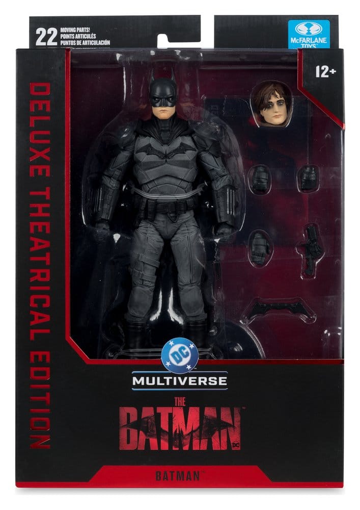DC Multiverse Actionfigur Batman (The Batman) Deluxe Theatrical Edition 18 cm