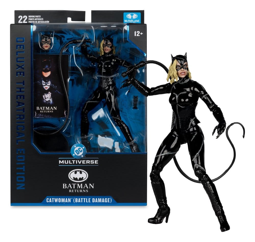 DC Multiverse Actionfigur Catwoman (Battle Damage) (Batman Returns) Deluxe Theatrical Edition 18 cm