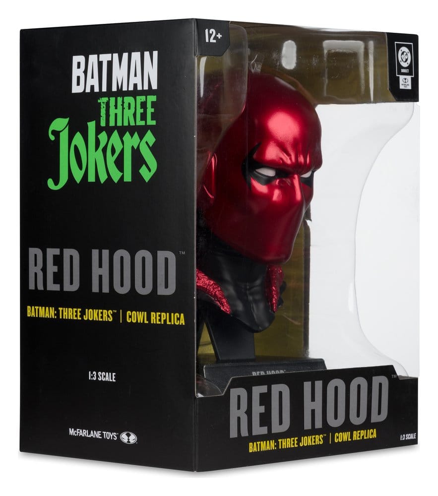 DC Direct Prop-Replik 1/3 Red Hood Cowl (Batman: Three Jokers) 18 cm 