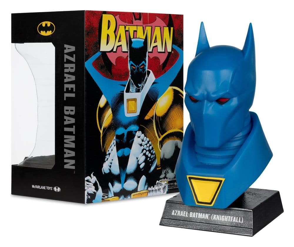 Batman DC Direct Mini-Replik 1/3 Azrael Batman Maske (Batman: Knightfall)(Gold Label Collection) 18 cm