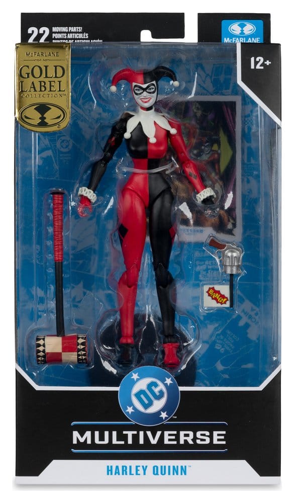 DC Multiverse Actionfigur Harley Quinn (DC Classic) (Gold Label) 18 cm