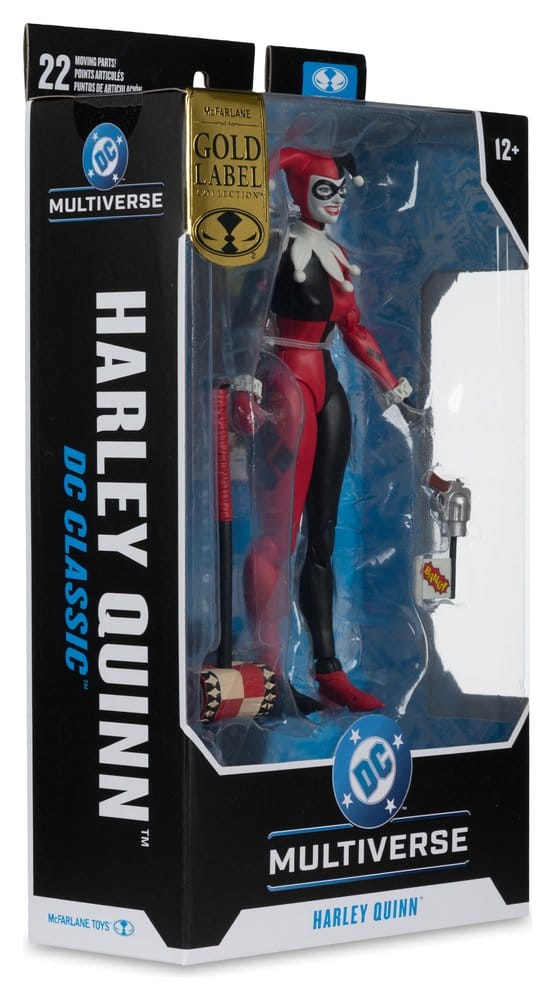 DC Multiverse Actionfigur Harley Quinn (DC Classic) (Gold Label) 18 cm