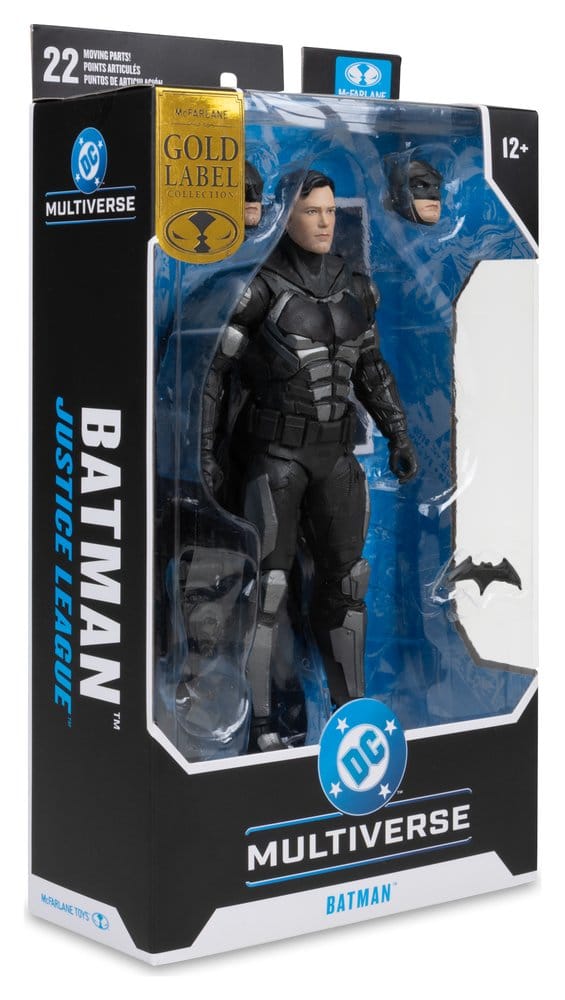 DC Multiverse Actionfigur Batman (Justice League) (Gold Label) 18 cm