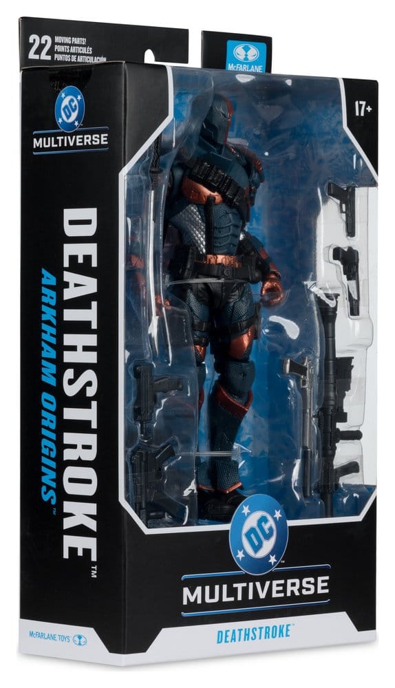Arkham Origins DC Multiverse Actionfigur Deathstroke 19 cm