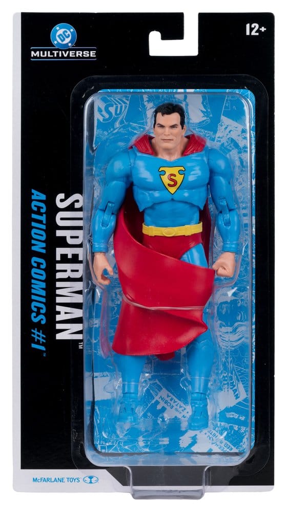 DC Multiverse Actionfigur Superman (Action Comics #1) 18 cm