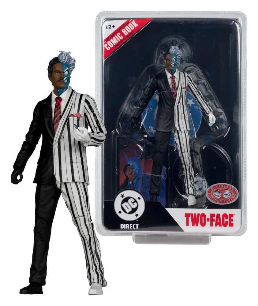DC Direct Page Punchers Actionfigur Two-Face (Batman 89) (Red Platinum Edition) 19 cm