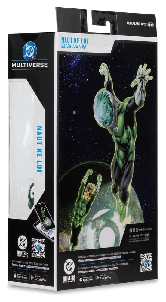Green Lantern DC Multiverse Actionfigur Naut Ke Loi 19 cm