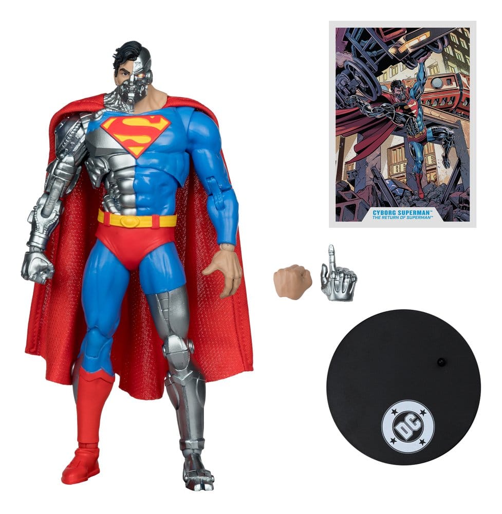 DC Multiverse McFarlane Vault Collection Actionfigur Cyborg Superman (Revenge of the Green Lanterns) 18 cm