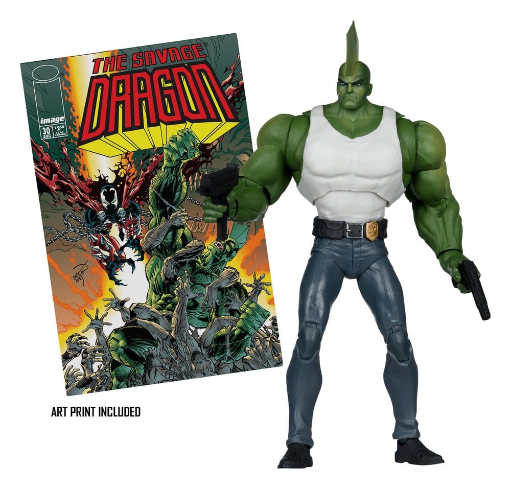 Savage Dragon Image Comics Founders Series McFarlane Elite Edition Actionfigur Dragon 20 cm