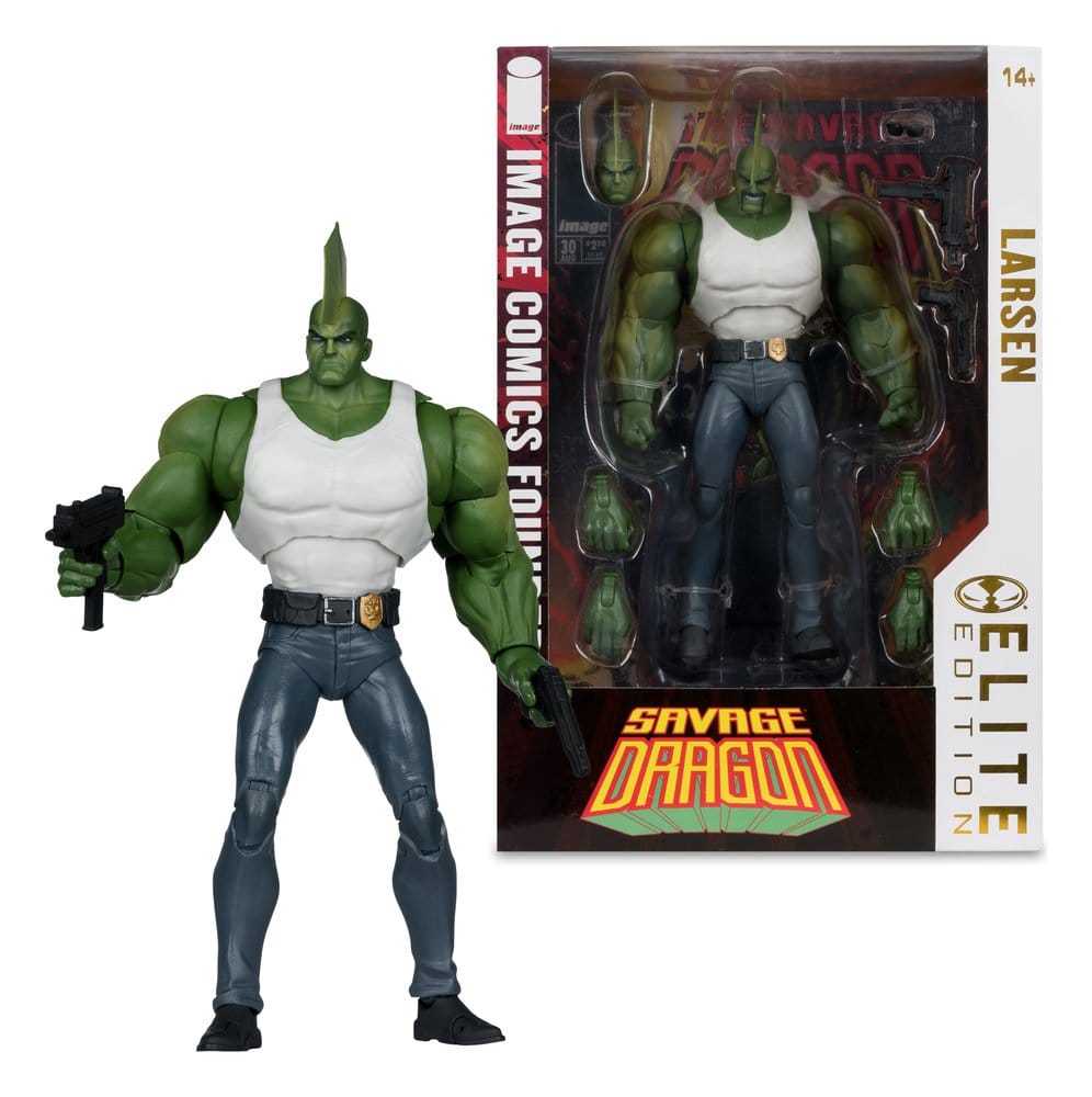 Savage Dragon Image Comics Founders Series McFarlane Elite Edition Actionfigur Dragon 20 cm