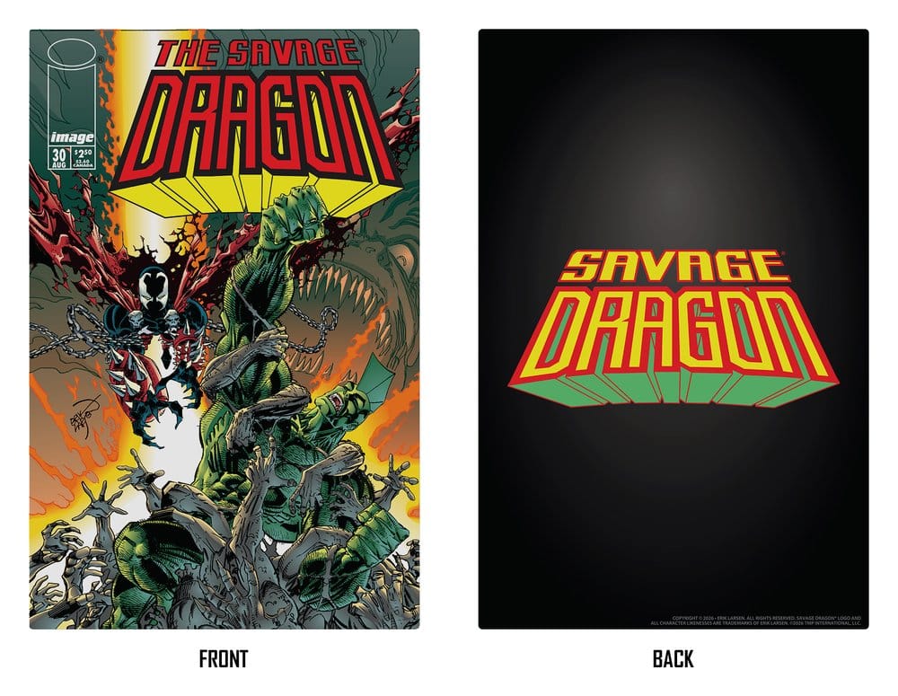 Savage Dragon Image Comics Founders Series McFarlane Elite Edition Actionfigur Dragon 20 cm