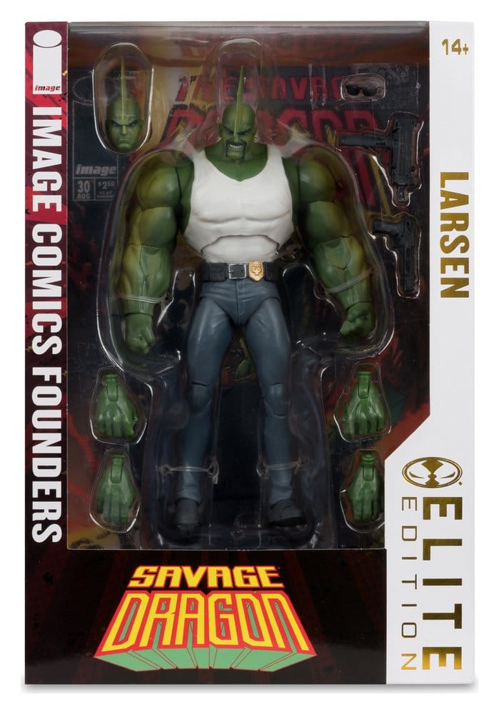Savage Dragon Image Comics Founders Series McFarlane Elite Edition Actionfigur Dragon 20 cm