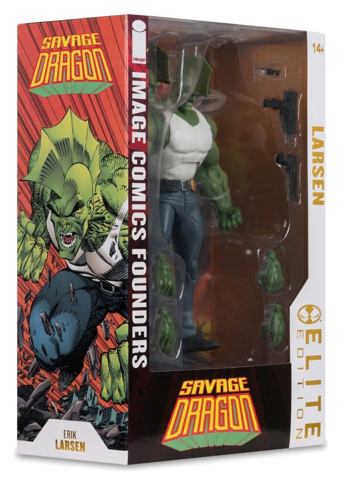 Savage Dragon Image Comics Founders Series McFarlane Elite Edition Actionfigur Dragon 20 cm