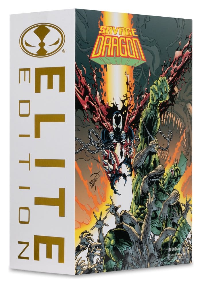 Savage Dragon Image Comics Founders Series McFarlane Elite Edition Actionfigur Dragon 20 cm