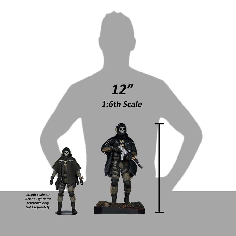 Call of Duty: Modern Warfare 4 Statue 1/6 Ghost 32 cm