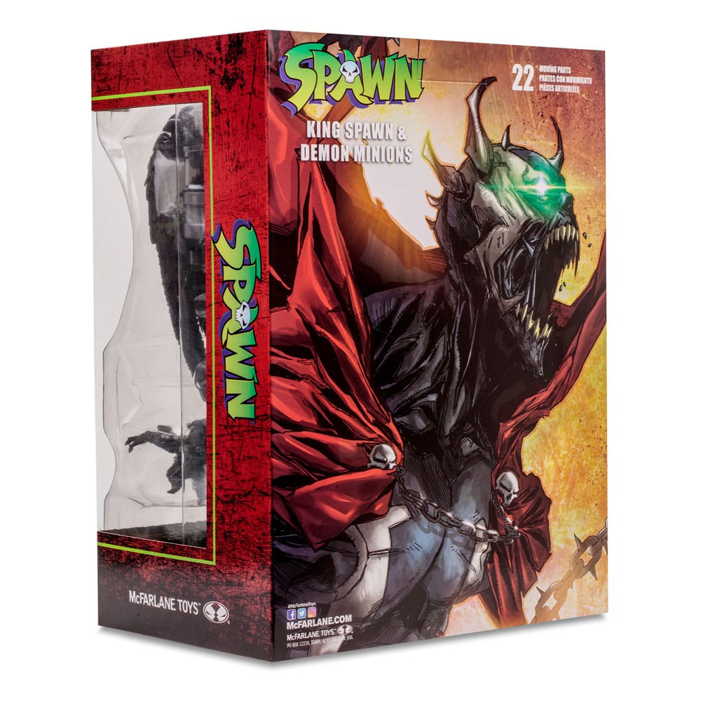 Spawn Megafig Actionfigur King Spawn with Wings and Minions 30 cm