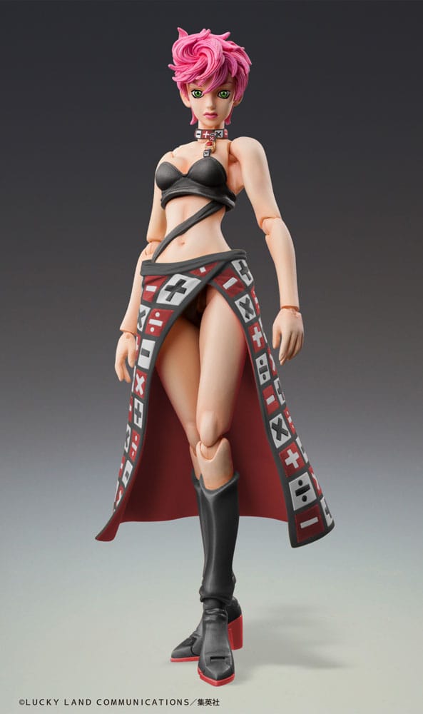 JoJo's Bizarre Adventure Part 5 Super Action Actionfigur Trish Una Black Ver. 15 cm