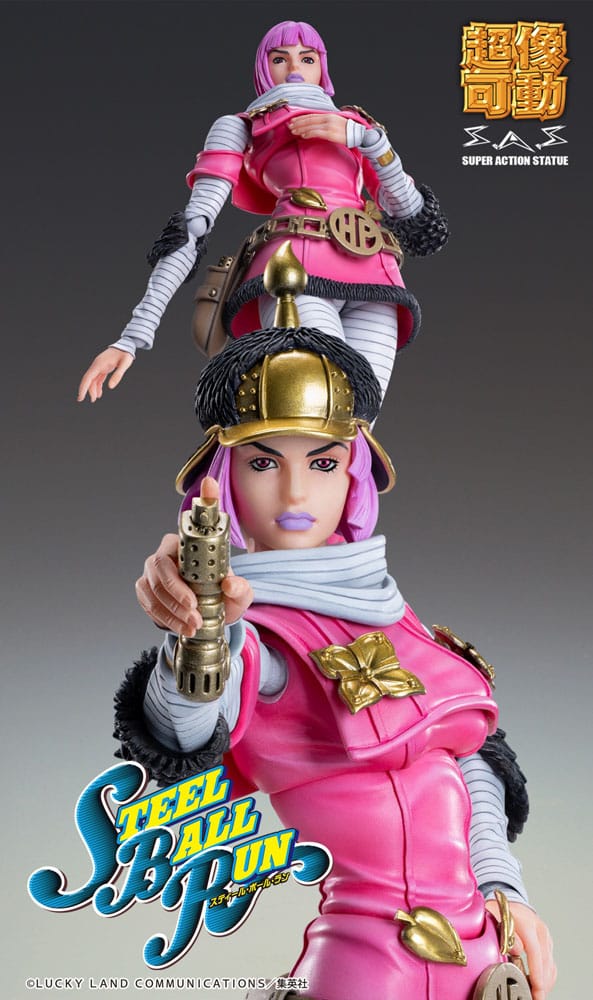 JoJo's Bizarre Adventure Part 7: Steel Ball Run Super Action Actionfigur Chozokado (Hot Pants) 16 cm