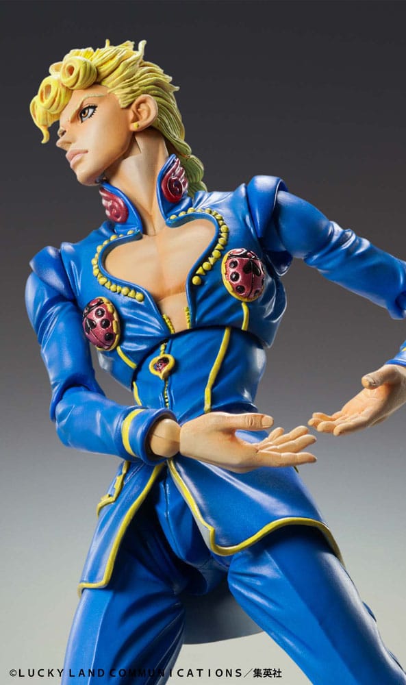 JoJo's Bizarre Adventure Part 5: Golden Wind Actionfigur Chozokado Giorno Giovanna Second 15 cm