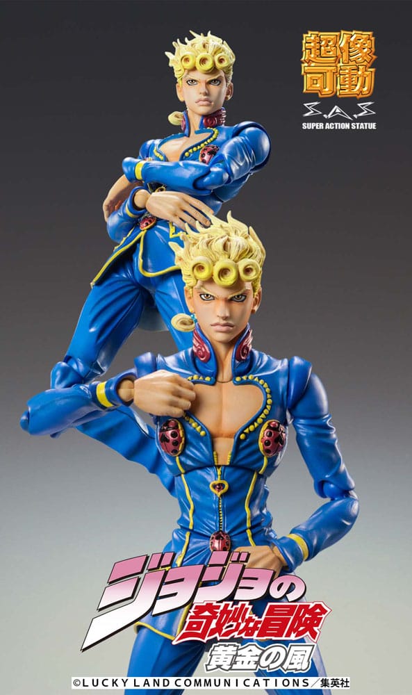JoJo's Bizarre Adventure Part 5: Golden Wind Actionfigur Chozokado Giorno Giovanna Second 15 cm