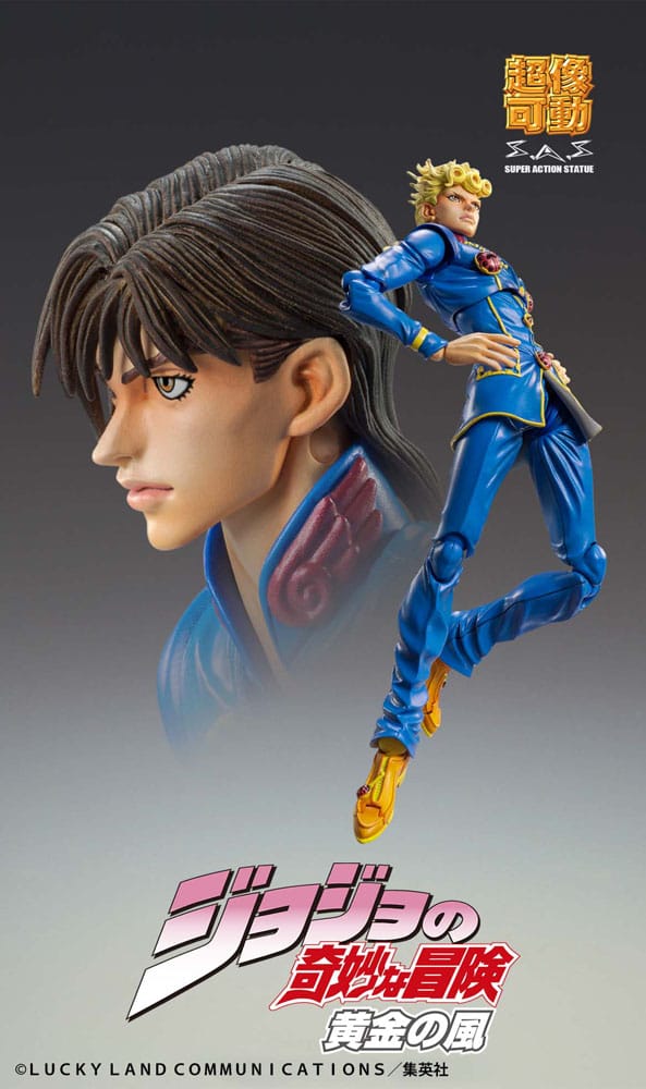 JoJo's Bizarre Adventure Part 5: Golden Wind Actionfigur Chozokado Giorno Giovanna Second 15 cm