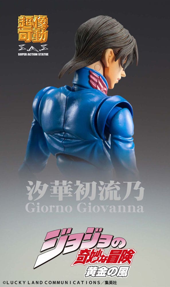 JoJo's Bizarre Adventure Part 5: Golden Wind Actionfigur Chozokado Giorno Giovanna Second 15 cm