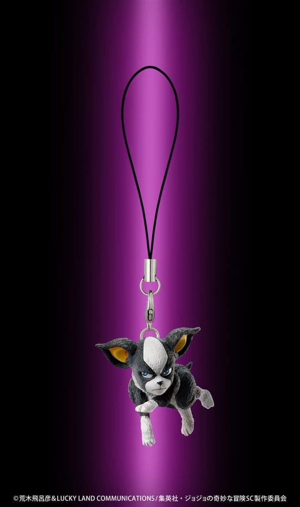 JoJo's Bizarre Adventure: Stardust Crusaders Minifiguren Set Chozo Mascot Strap Collection Blind Box (6)